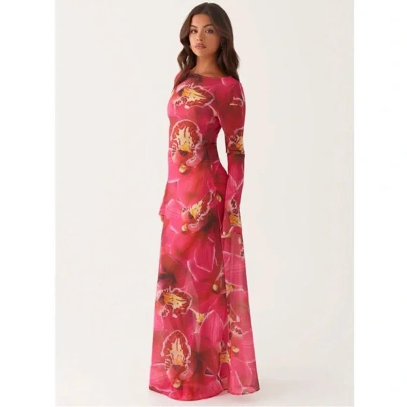 Peppermayo Floral Long Sleeve Maxi Dress - Picture 13 of 15